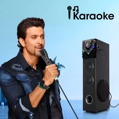 ZEBRONICS ZEB-BT606RUCF 50 W Bluetooth Tower Speaker (Black, Mono Channel) ZEBRONICS ZEB-BT606RUCF 50 W Bluetooth Tower Speaker (Black, Mono Channel)